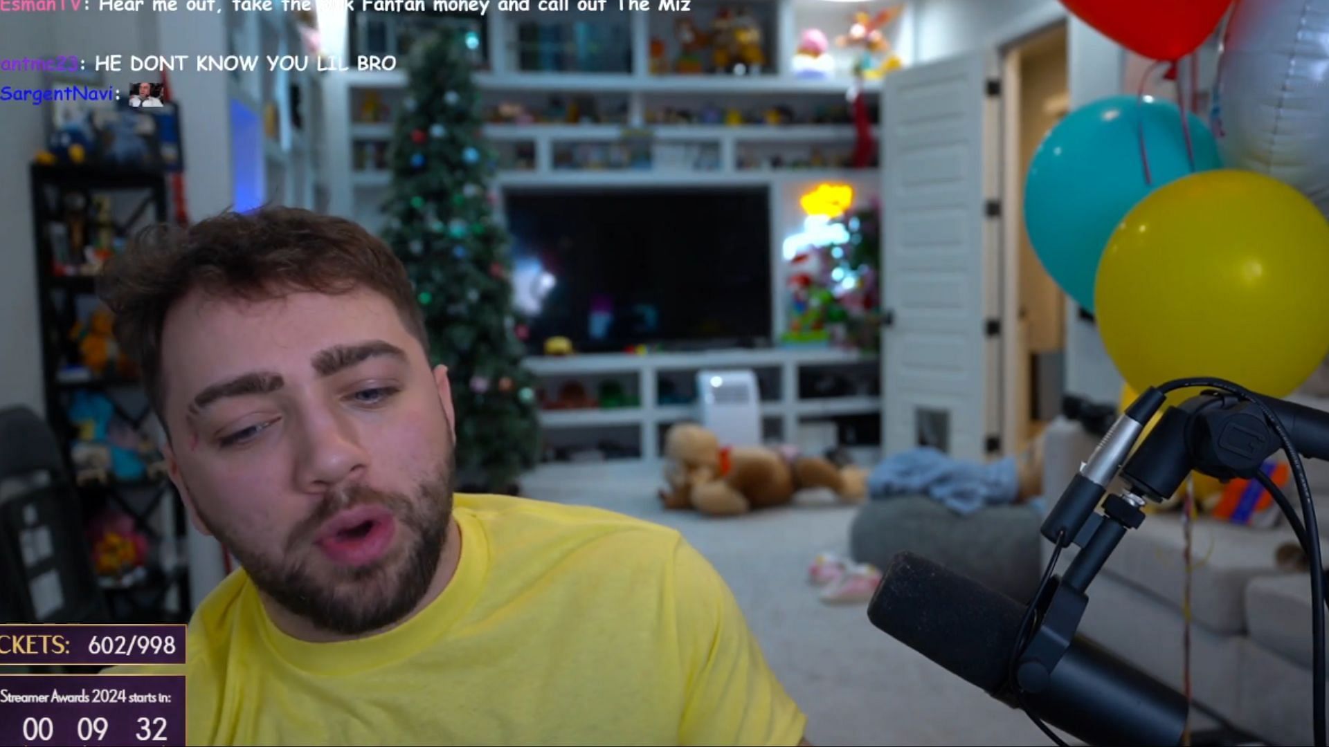 Mizkif at his former home in Austin, Texas (Image via Mizkif/Twitch)